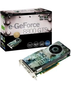 EVGA 512-P3-N841-A3 GeForce 8800GTS (G92) 512MB 256-bit GDDR3 PCI Express 2.0 HDCP Ready SLI Supported Video Card - Retail