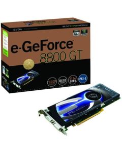EVGA 512-P3-N801-AR e-GeForce 8800 GT 512MB DDR3 PCI-E 2.0 Graphics Card
