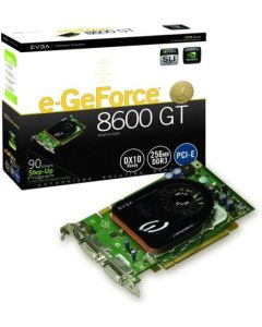 EVGA 256-P2-N751-TR e-GeForce 8600 GT 256 MB PCI-Express Graphics Card